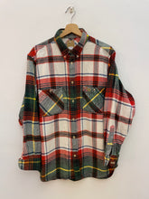 Carica l&#39;immagine nel visualizzatore di Gallery, Camicia a quadri in flanella vintage taglia L
