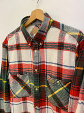 Carica l&#39;immagine nel visualizzatore di Gallery, Camicia a quadri in flanella vintage taglia L
