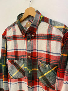 Camicia a quadri in flanella vintage taglia L