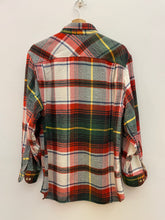 Carica l&#39;immagine nel visualizzatore di Gallery, Camicia a quadri in flanella vintage taglia L
