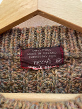 Carica l&#39;immagine nel visualizzatore di Gallery, Maglione Made in Ireland marrone mélangé vintage taglia M

