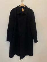 Carica l&#39;immagine nel visualizzatore di Gallery, Cappotto blu lana manica raglan vintage taglia 52
