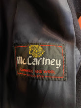 Carica l&#39;immagine nel visualizzatore di Gallery, Cappotto blu lana e cashmere manica raglan vintage taglia 52
