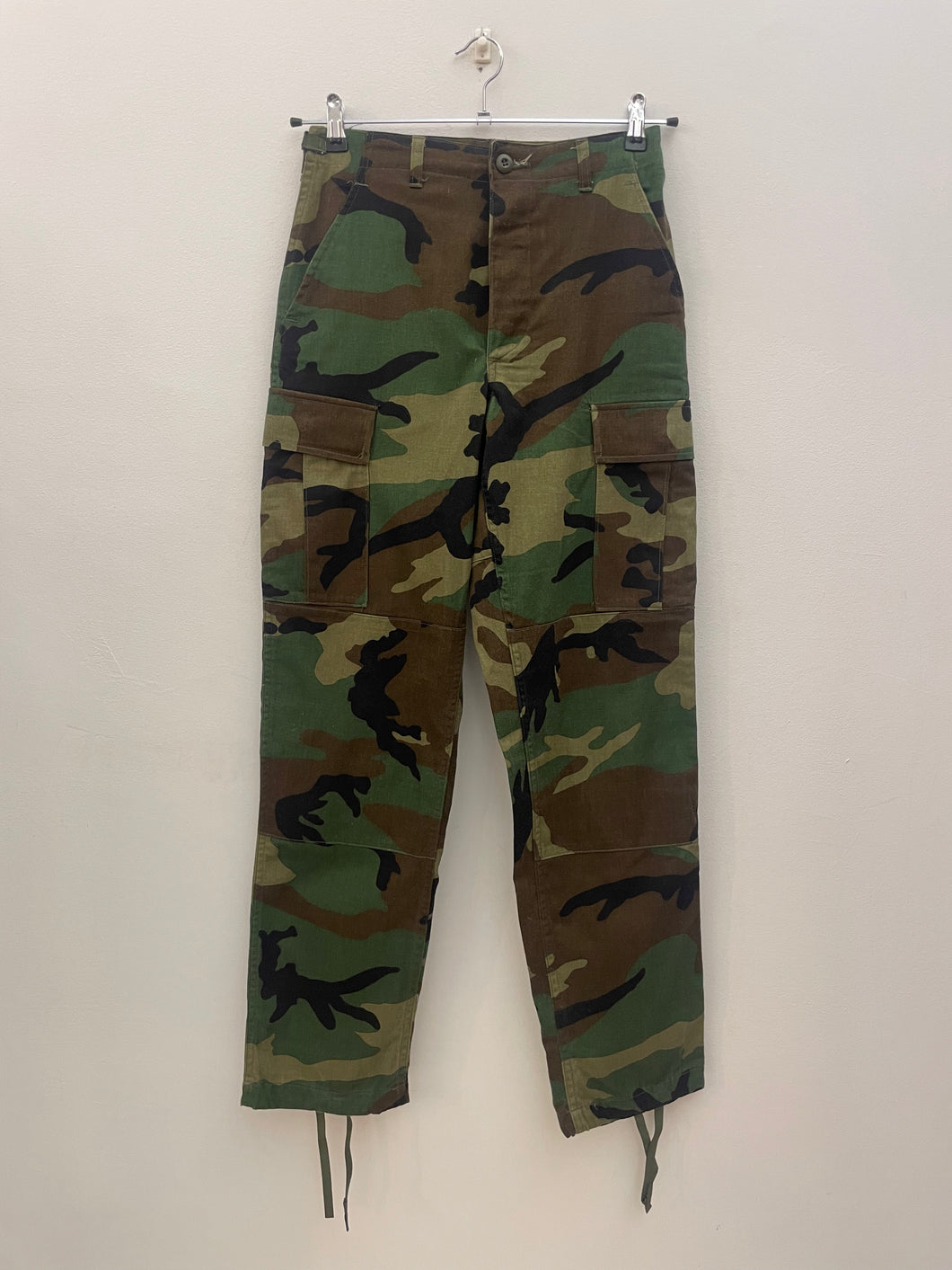 Pantalone cargo woodland us army vintage size XS