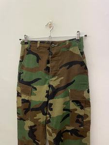 Pantalone cargo woodland us army vintage size XS