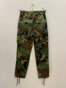 Pantalone cargo woodland us army vintage size XS