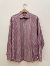 Carica l&#39;immagine nel visualizzatore di Gallery, Camicia a righe vintage taglia XL
