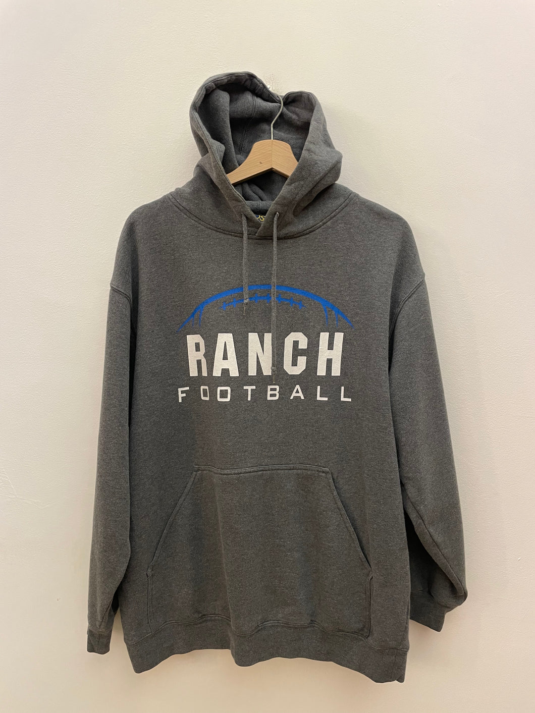 Felpa Ranch Football vintage taglia L