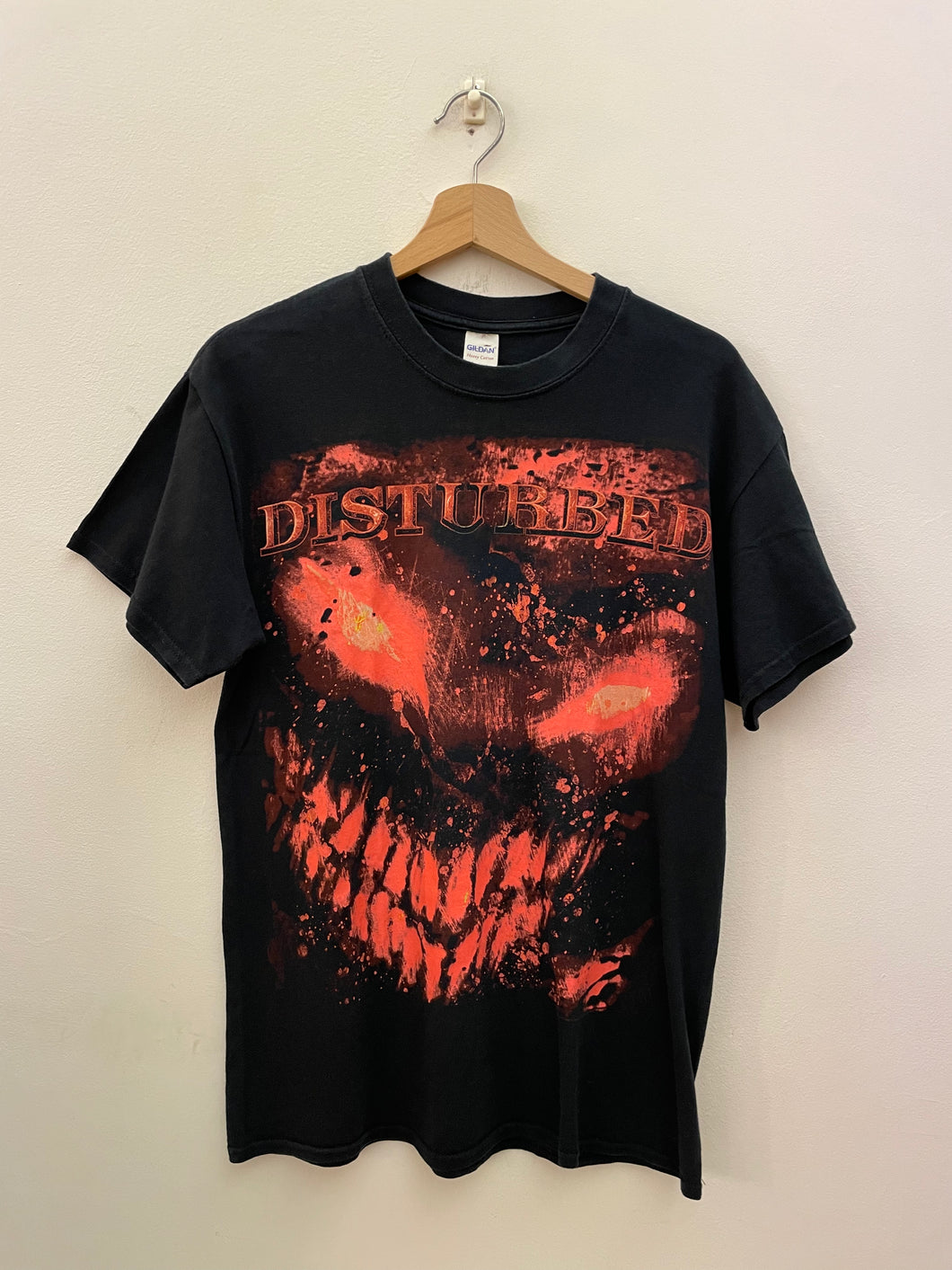 T shirt Disturbed rock vintage taglia M