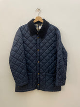 Carica l&#39;immagine nel visualizzatore di Gallery, Giacca trapuntata vintage stile Barbour taglia M
