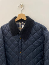 Carica l&#39;immagine nel visualizzatore di Gallery, Giacca trapuntata vintage stile Barbour taglia M

