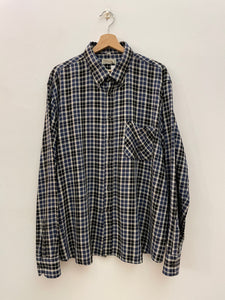 Camicia a quadri aperta sui lati vintage taglia XL