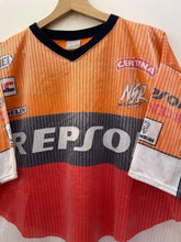 Carica l&#39;immagine nel visualizzatore di Gallery, T shirt Jersey repsol honda Alex Criville vintage taglia XL
