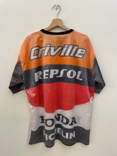 Carica l&#39;immagine nel visualizzatore di Gallery, T shirt Jersey repsol honda Alex Criville vintage taglia XL
