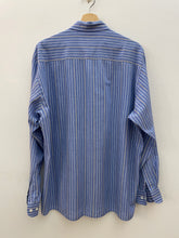 Carica l&#39;immagine nel visualizzatore di Gallery, Camicia a righe botton down vintage taglia L
