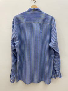 Camicia a righe botton down vintage taglia L